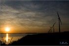 Sunset at Eemmeerdijk