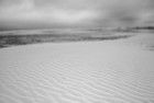 Windy beach sand