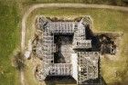 Kasteel Almere by drone