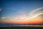 Sunset over Almere Pampus