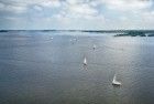 Sailing boats on Gooimeer