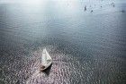 Sailing boats on Gooimeer