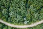 Winding road from my drone