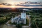 Almere Castle from my drone during sunset