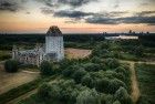 Almere Castle from my drone during sunset