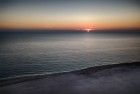 Drone sunset at Hargen aan zee