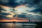 Lake Weerwater during sunset