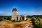 Almere Castle in the sun