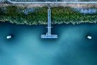 Jetty during sunset