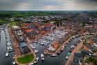Bunschoten-Spakenburg marina by drone