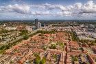 Drone view of the Stedenwijk neighbourhood in Almere