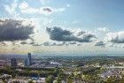 Drone panorama of Waterwijk in Almere