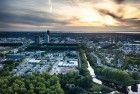 Almere from my drone during sunset