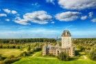 Drone picture of Almere castle