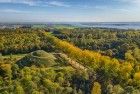 Almere Boven and autumn trees from my drone