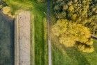 Autumn beach from my drone