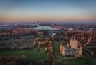 Sunset at Almere castle