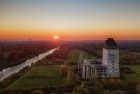 Almere Castle from my drone during sunset