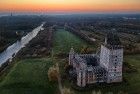 Sunset at Almere castle