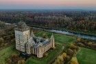 Almere Castle just after sunset