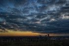 Almere during sunset, from my drone