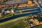 Drone picture of Windmilll near Muiderberg