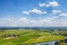 Muiderslot castle by drone