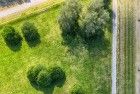 Top-down drone picture of Noorderplassen beach