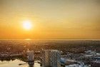 Almere city centre by drone