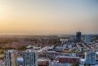 Almere city centre by drone