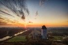 Almere Castle from my drone during sunset