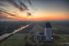 Almere Castle from my drone during sunset