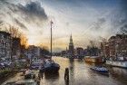 Oudeschans canal in Amsterdam