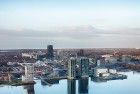 Almere-Stad city centre from my drone during sunset