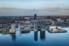 Almere-Stad city centre from my drone during sunset