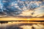 Lake Weerwater from my drone during sunset