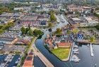 Marina in Huizen, as seen from my drone