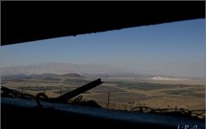 Bunker overlooking Syria