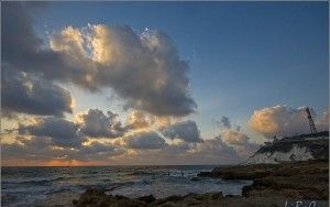 Sunset at Rosh Haniqra