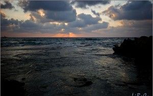 Sunset at Rosh Haniqra