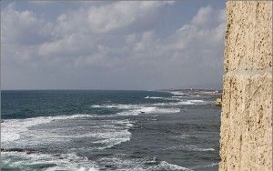 View from the walls of Akko