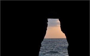 View from the caves of Rosh Haniqra