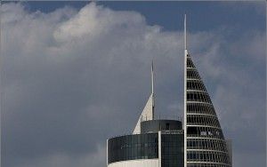 Sail tower in Haifa