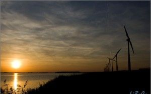 Sunset at Eemmeerdijk