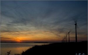 Sunset at Eemmeerdijk