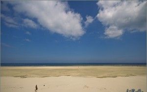 Deserted beach