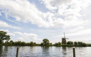 Windmill near the Vecht river