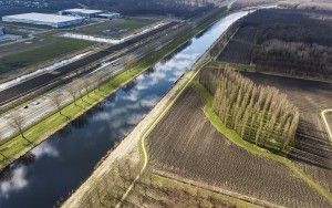 De Groene Kathedraal from the sky