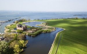 Muiderslot by Drone