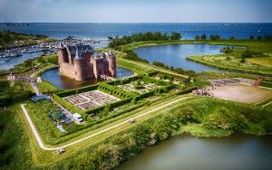 Muiderslot by Drone